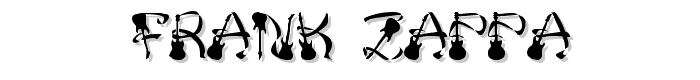 Frank Zappa font